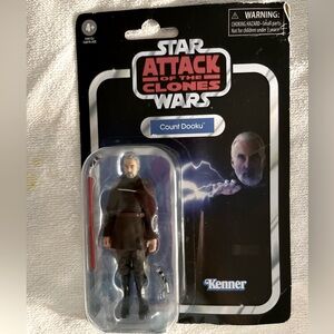 Star Wars 3.75 TVC Vintage Collection "Attack Of The Clones" Count Dooku VC307